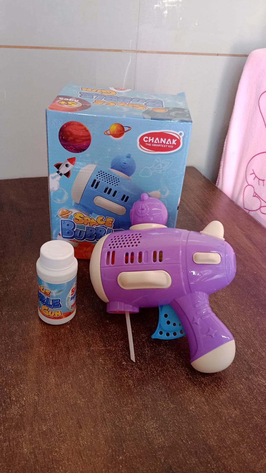 Space Bubble Gun Toy For Kids (with Solution) - Springkart
