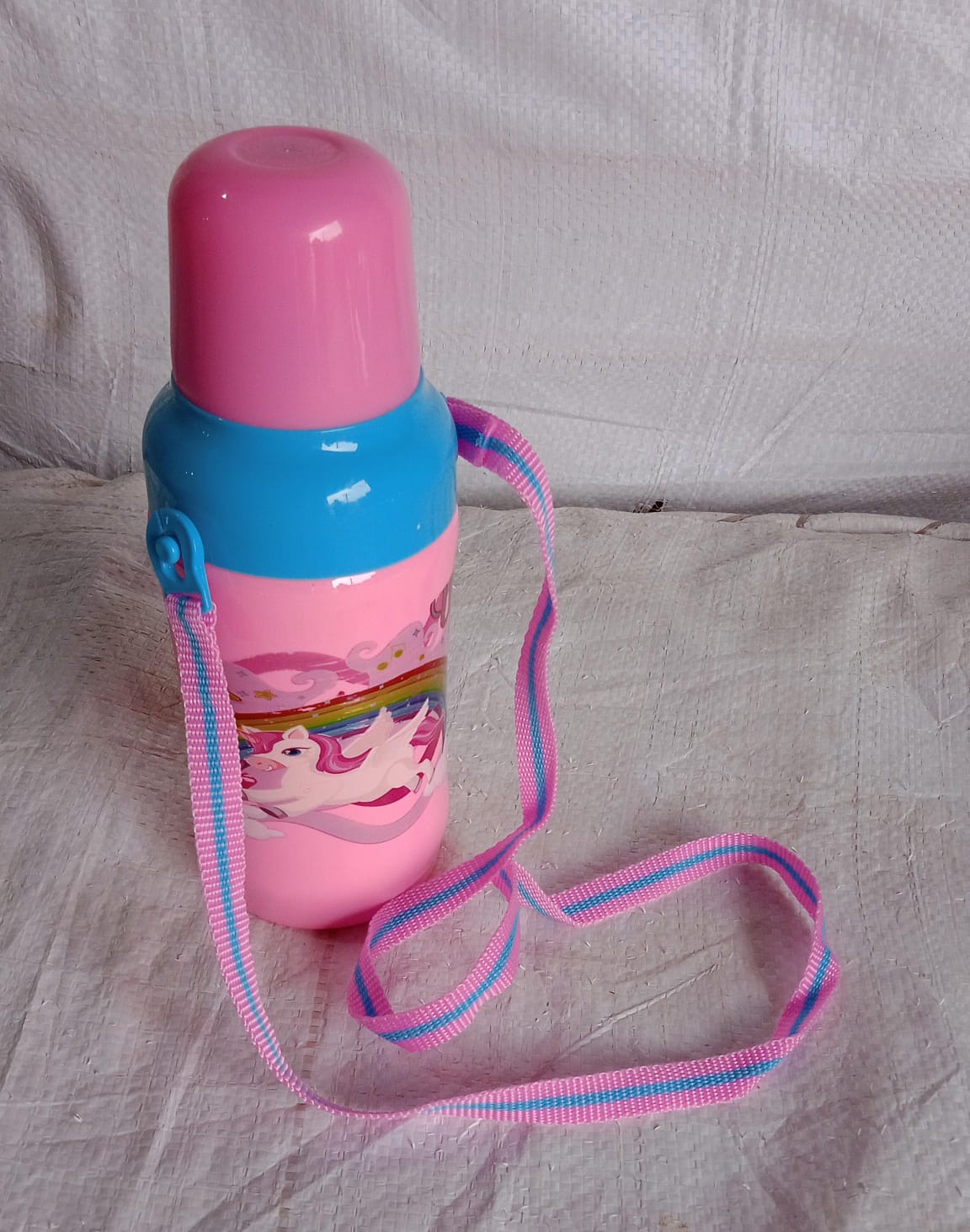 500ml Insulated Sports Water Bottle with Dori & Straw: Leakproof, BPA-Free, Kids - Springkart