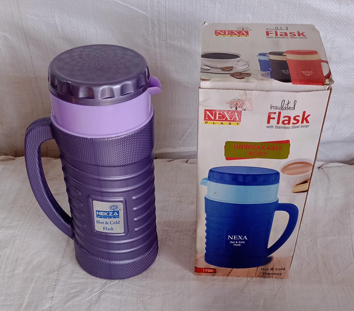 Stainless Steel Thermos Flask (Multiple Sizes): Travel Mug, Coffee, Tea (Leakproof) - Springkart