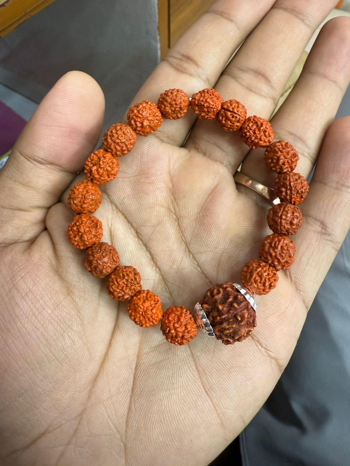 7 Mukhi Rudraksha Bracelet - Springkart