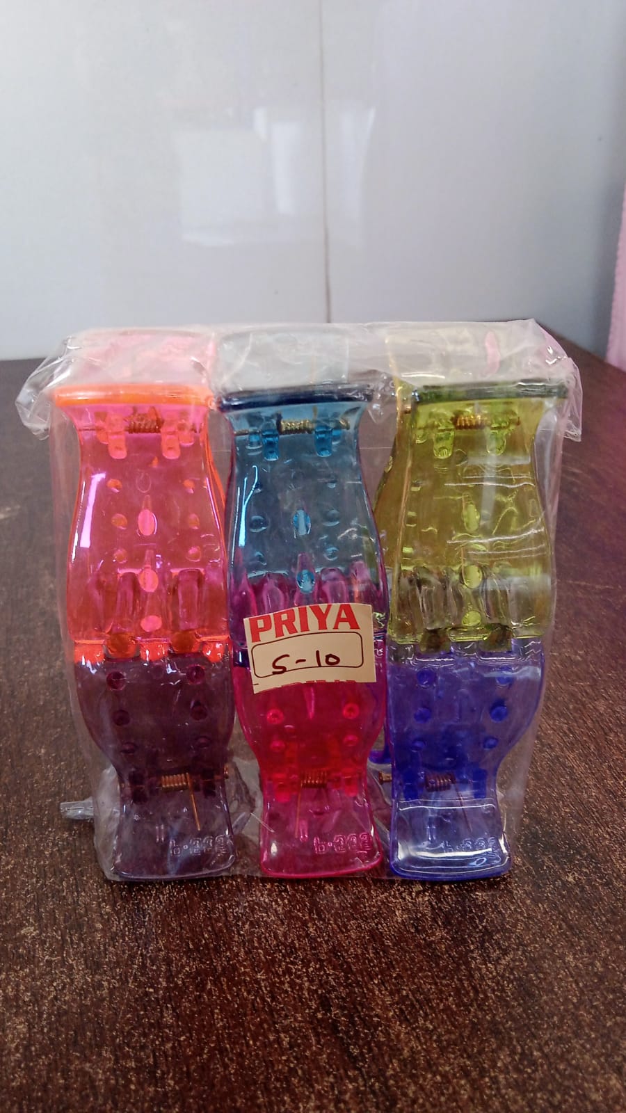 Big Hair Clips for Girls Kids Hair Accessories (6 Pcs Set / Transparent) - Springkart