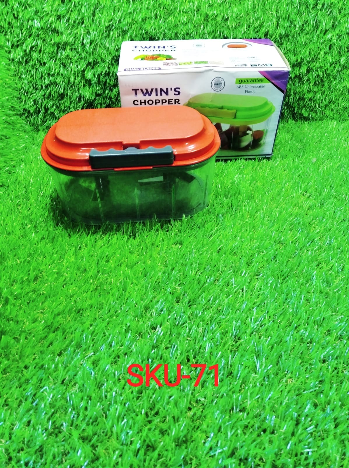 Plastic Vegetable Chopper (1000 ml) - Springkart
