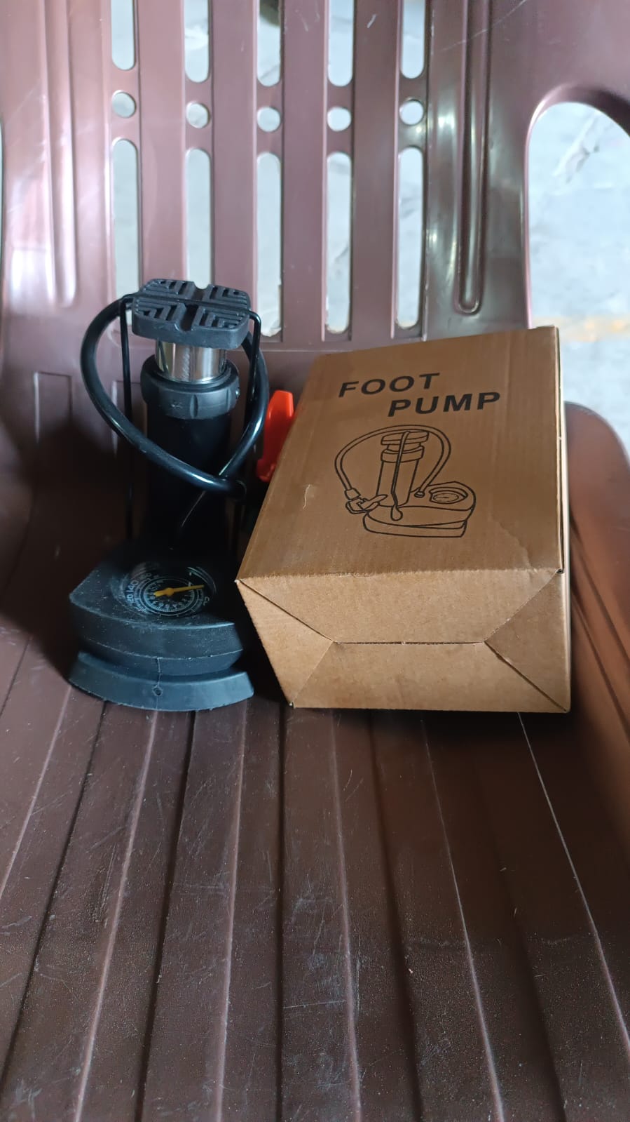 Portable Mini Bike Pump Cycle Pump Foot (1 Pc) - Springkart