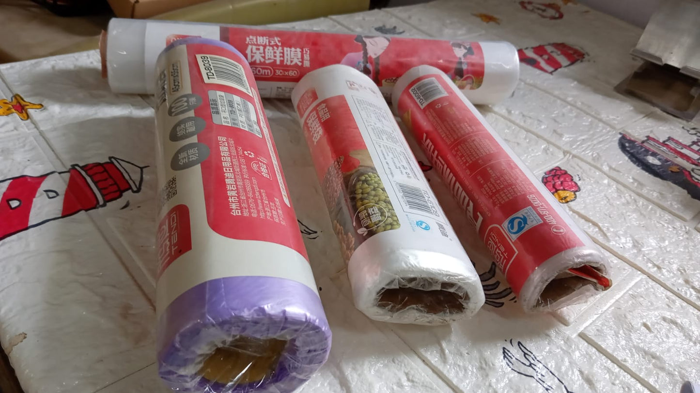 Garbage Bags Bathroom Can Liners for Bedroom Home Kitchen Garbage Bags, Transparent Foil Wrap (Mix Size) - Springkart