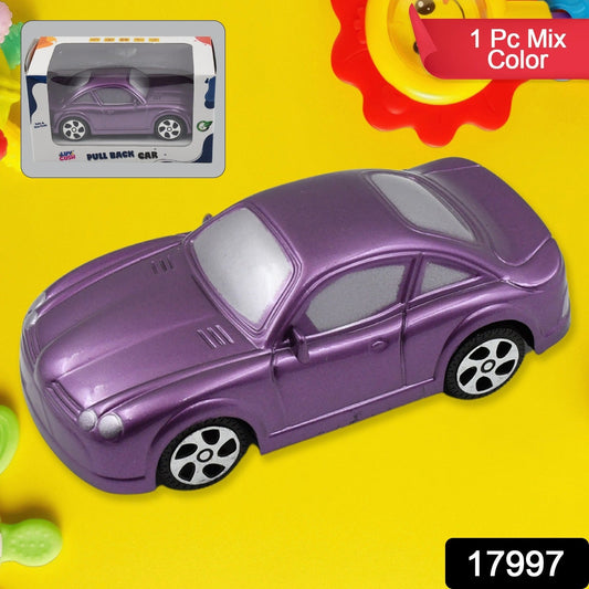 Mini Pull Back Car Widely Used By Kids And Children For Playing Purposes, ABS Plastic Kids Toy Car, No. Of Wheel: 4 (1 Pc / Mix Color) - Springkart