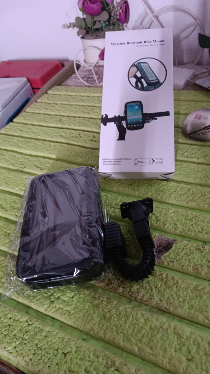 Phone Holder Case Weather Resistant Bike Mount (1 Pc) - Springkart