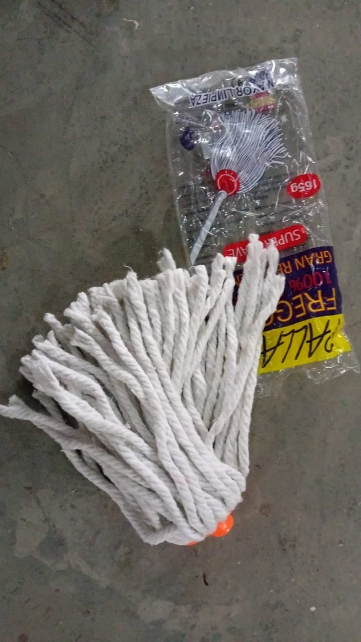 Cleaning Mop Head Used for Cleaning Dusty and Wet Floor Surfaces and Tiles. (Only Head) - Springkart