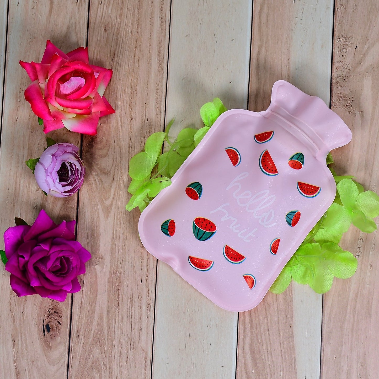1pc Mix designs Small Hot Water Bag with Cover for Pain Relief, Neck, Shoulder Pain and Hand, Feet Warmer, Menstrual Cramps. - Springkart