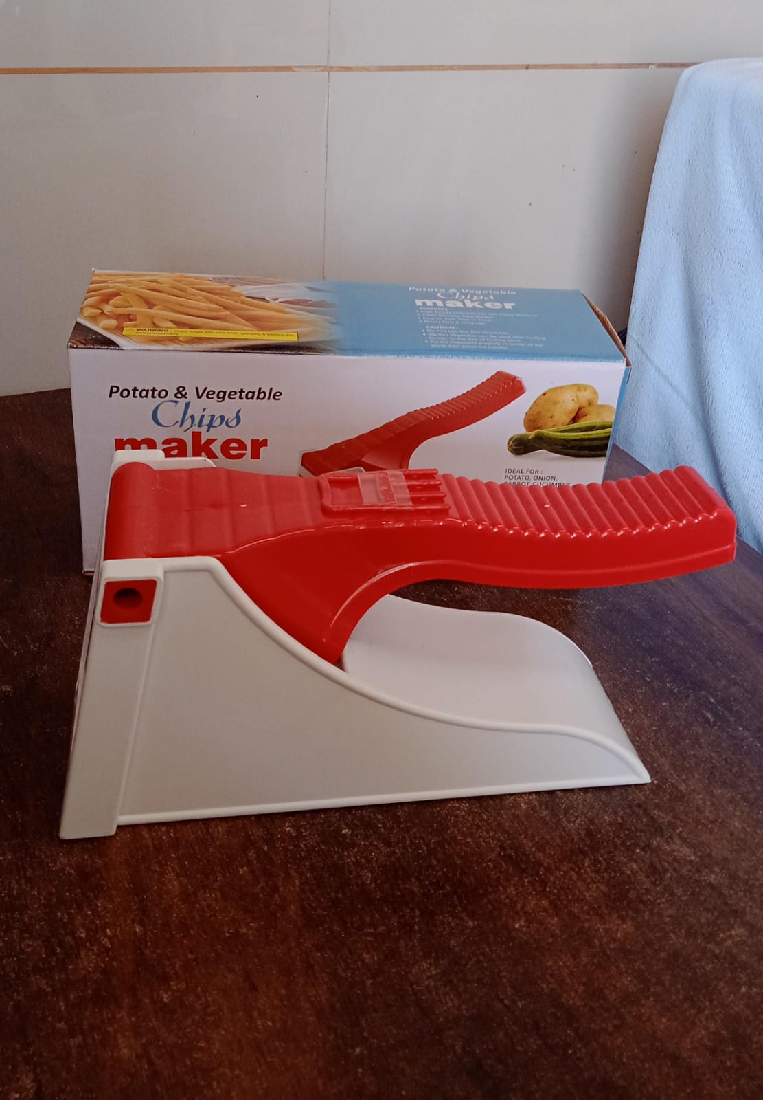 Plastic Potato & Vegetable Chips Maker (1 Pc) - Springkart