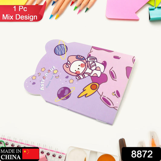 Cute Cartoon Journal Diary, Notebook for Women Men Memo Notepad Sketchbook 16 Pages Writing Journal for Journaling Notes Study School Work Boys Girls, Stationery (120x85MM / 1 Pc) - Springkart