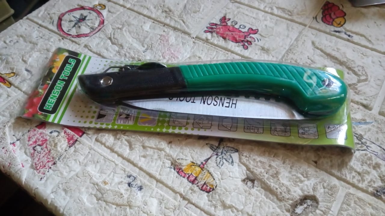 Folding Handsaw, Pruning Saws for Tree Trimming Camping, Gardening, Hunting. Cutting Wood, PVC, Bone - Springkart
