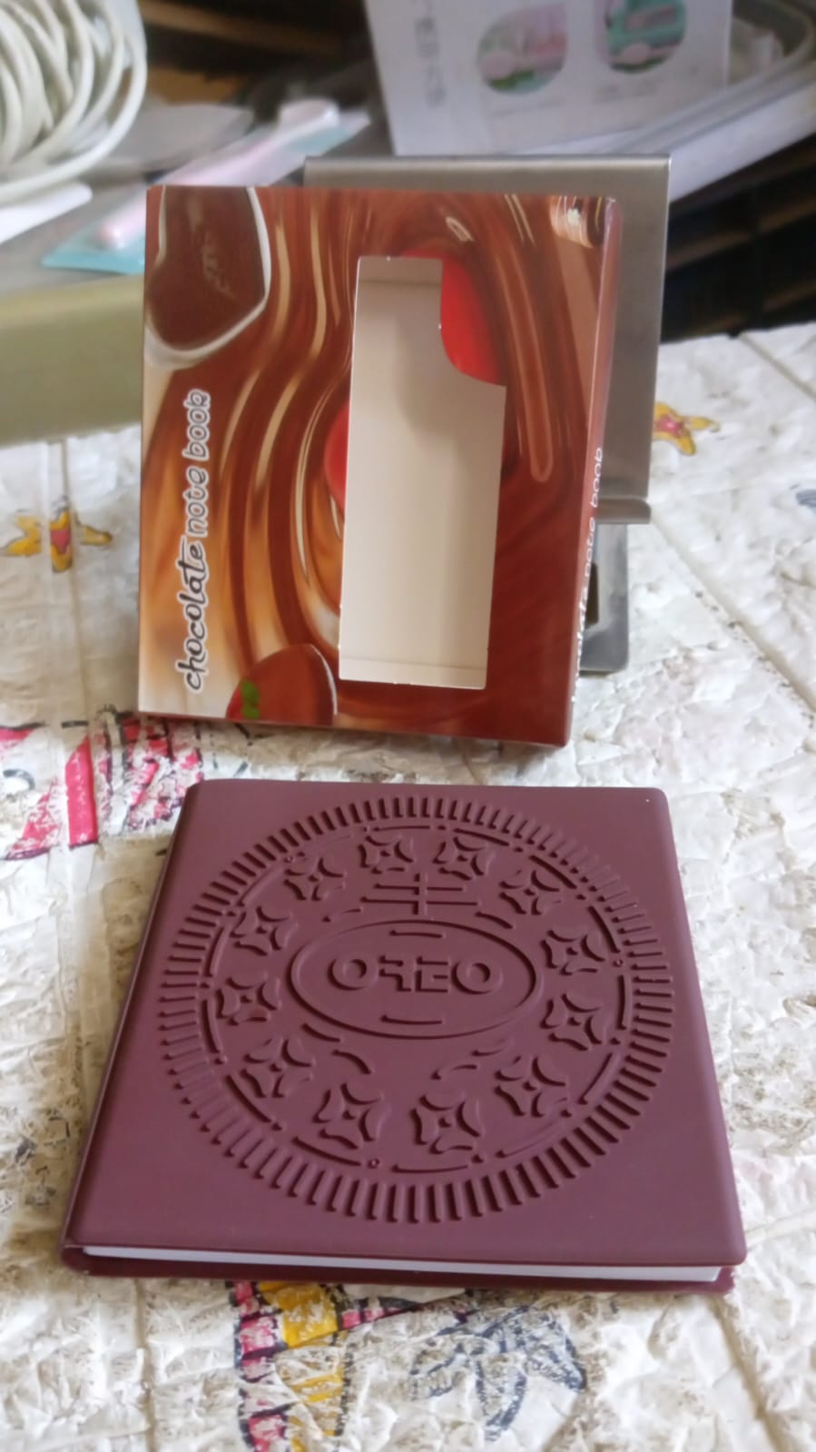 Chocolate Diary Notebooks Original Chocolate Smell Writing Practice Book Early Learning Copybook Premium Chocolate Book (1Pc / Book / 80 Pages) - Springkart