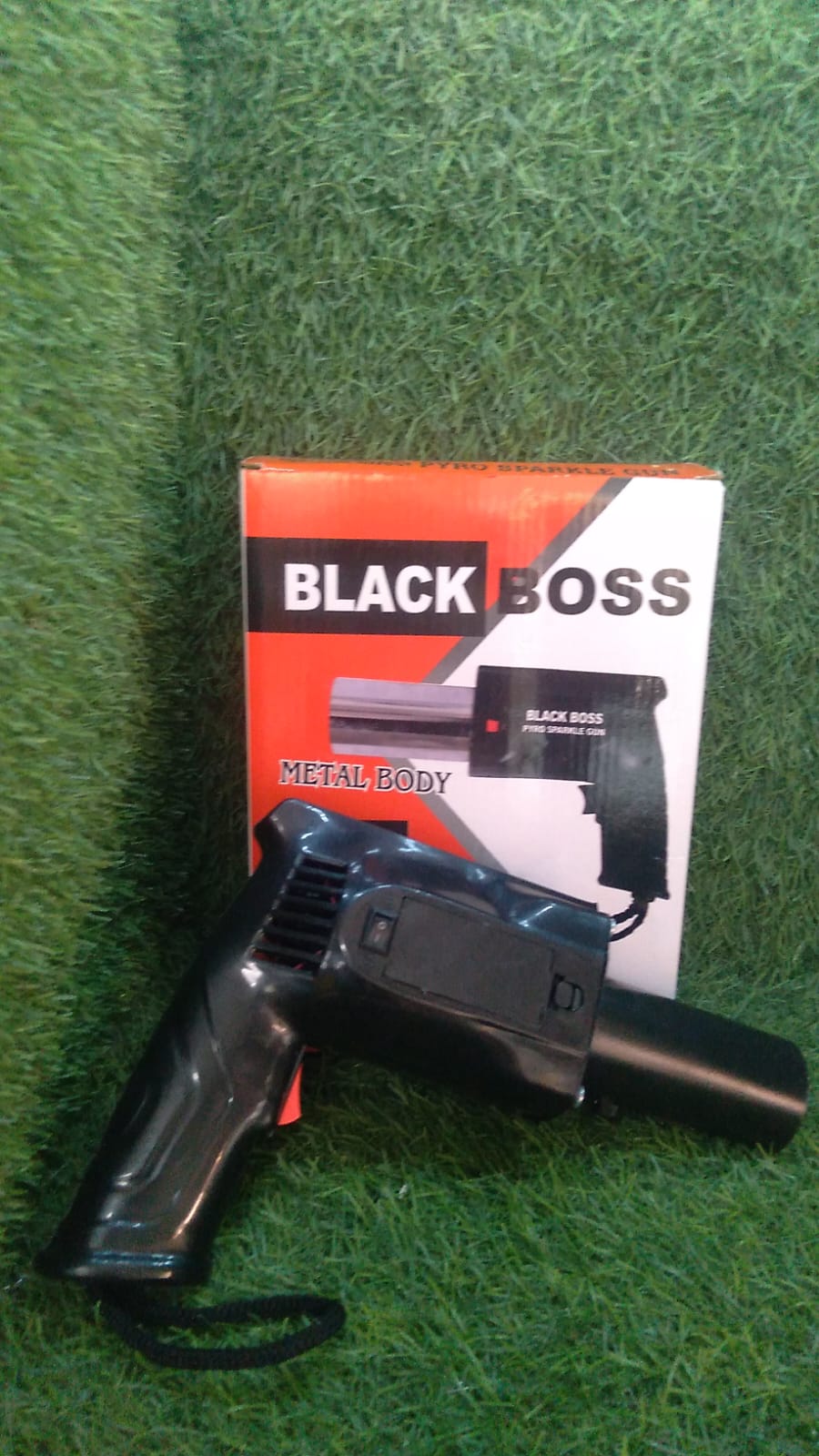 Pyro Party Gun - Handheld Toy Gun for Parties, Events, and Celebrations (Pyros Not Included) - Springkart