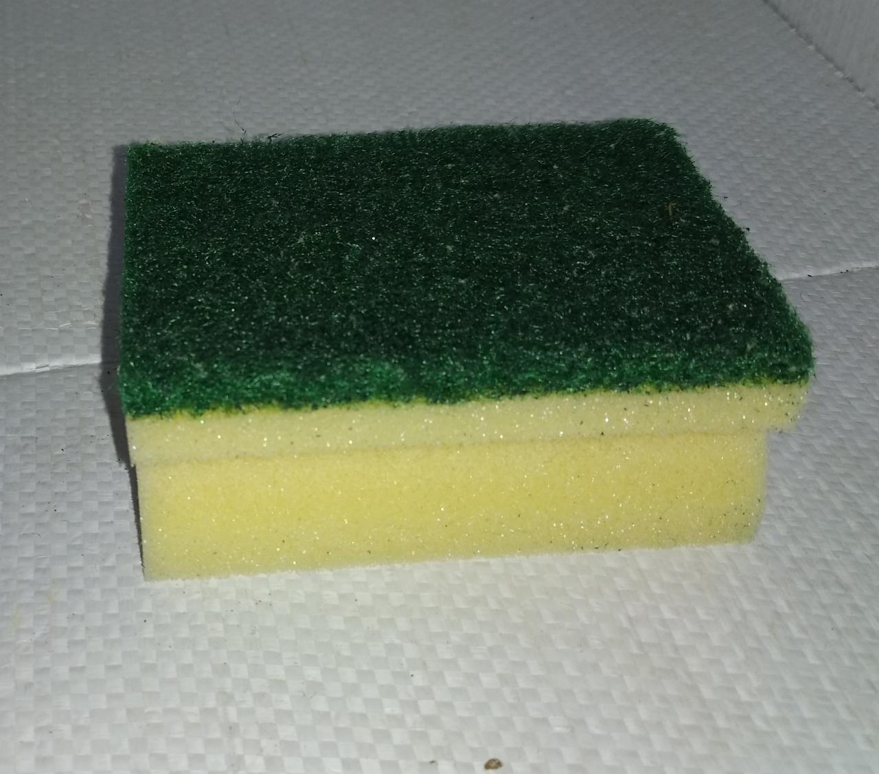 Scrub Sponge 2 in 1 Pad for Kitchen, Sink, Bathroom Cleaning Scrubber - Springkart