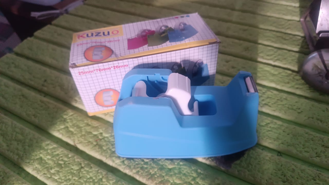 Plastic Tape Dispenser Cutter for Home Office use (1 pc / Big) - Springkart