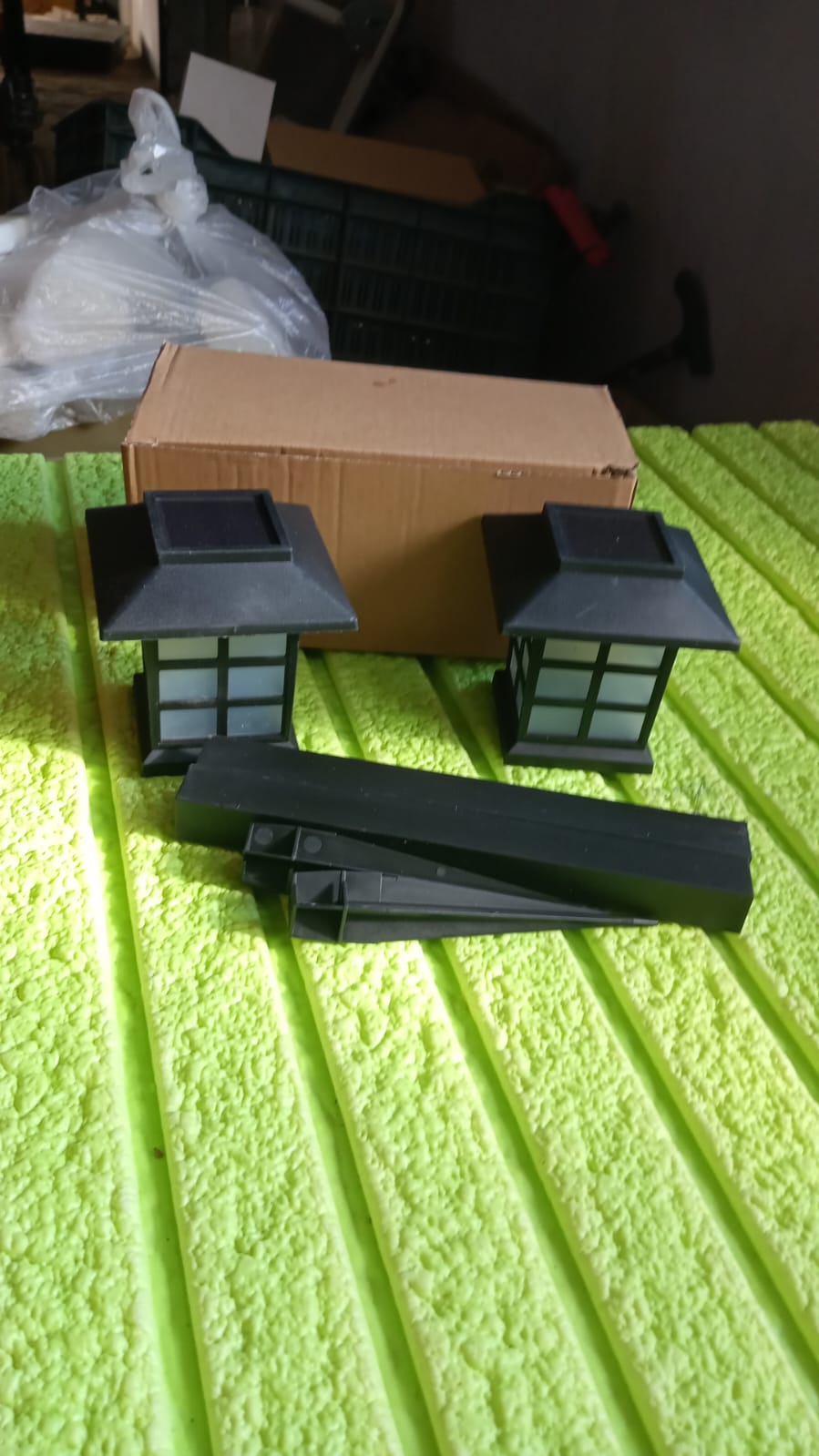 Solar Garden Lights, Outdoor Solar Landscape Lights, Waterproof Outdoor Solar Lights Walkway for Patio, Lawn, Yard, and Landscape (Pack of 2) - Springkart