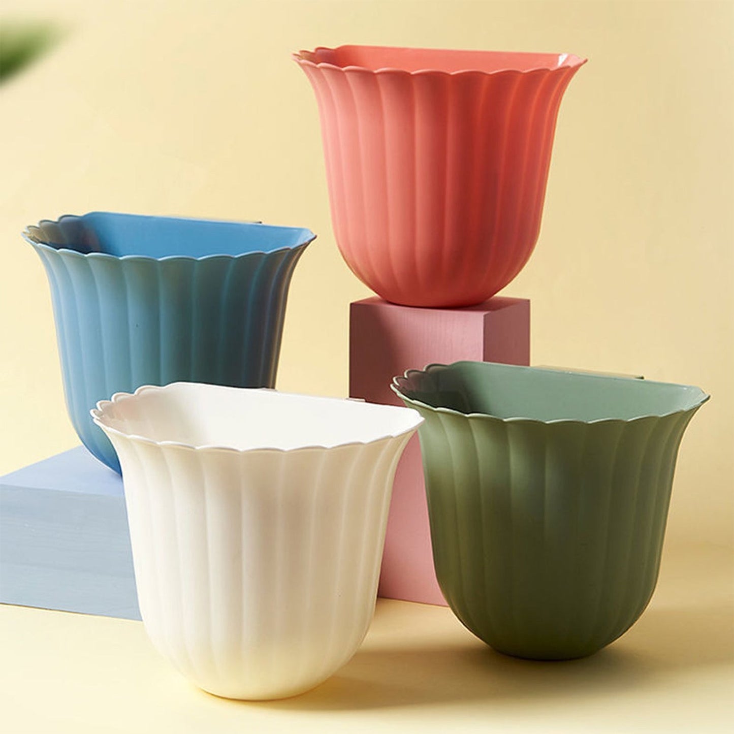 Mounted Multifunction Waste Bin Storage Bucket Hanging Trash Can Garbage Bin (MOQ :- 3 Pc) - Springkart