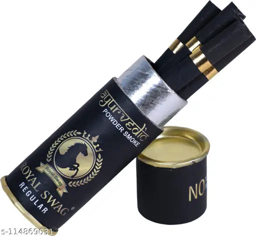 Royal Swag Herbal Cigarettes Regular, Mint Flavour(10 Stick) With 20ML Shot - Nicotine Free