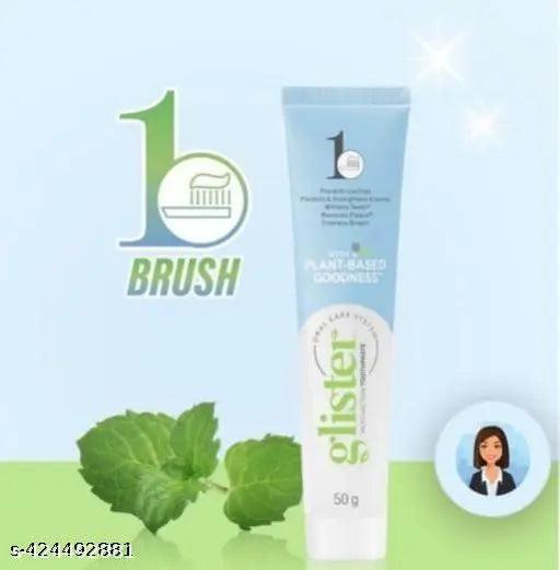 Glister Multi Action toothpaste with plant based goodness_50gm Glister whitening Toothpaste PACK OF 2 - Springkart