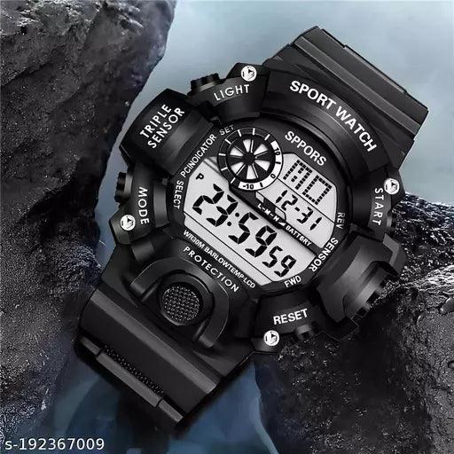 Shockproof Multi-Functional Automatic MultiColored Army Strap Waterproof Digital Sports Watch for Boys & Men's - Springkart