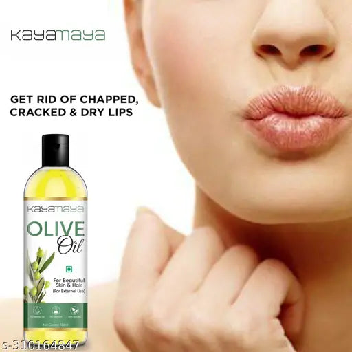 KAYAMAYAĀ® 100% Pure Premium Cold Pressed Olive Oil for Hair & Skin (100 ml) - Springkart