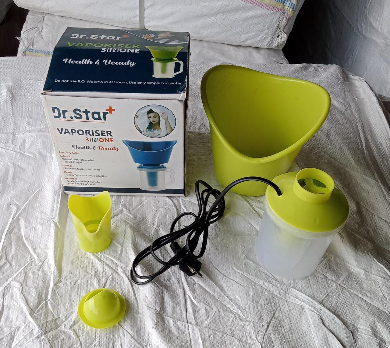 3 in 1 Vaporizer used in inhaling specially during cold and ill body types etc. - Springkart