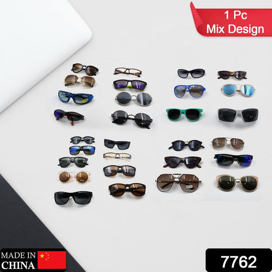 Mix Design & Color Sunglasses for Men & Women UV Protection for Outdoor Fishing Driving or Multi-Purpose Sunglasses (1pc) - Springkart