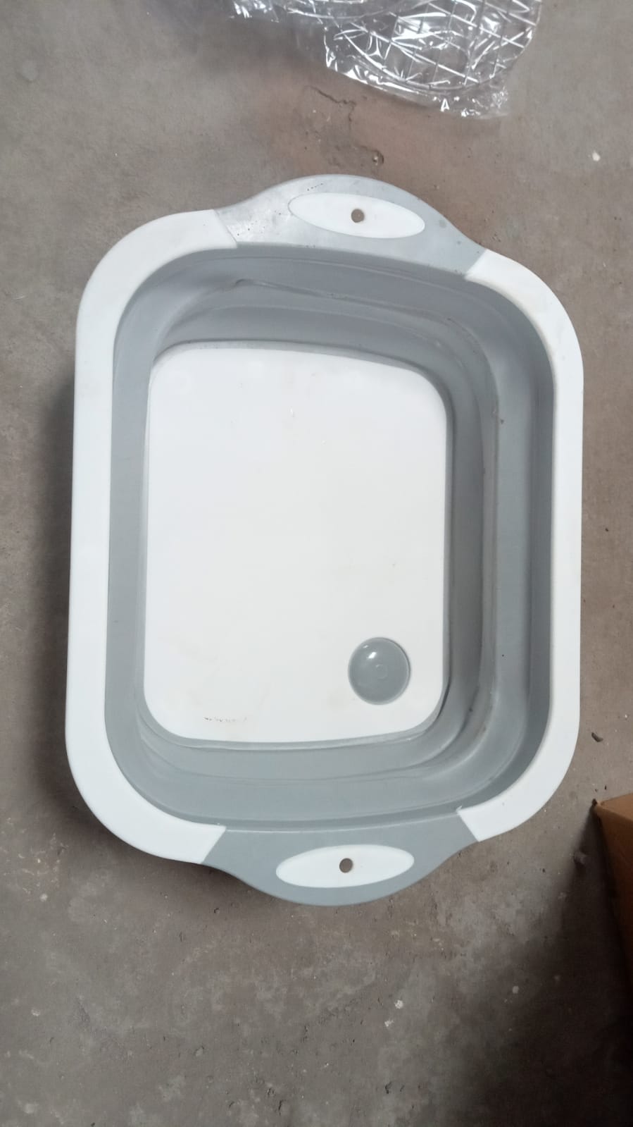 Foldable Chopping Board, Dish Rack, Washing Bowl & Draining Basket, 3in1 Multi-Function - Springkart