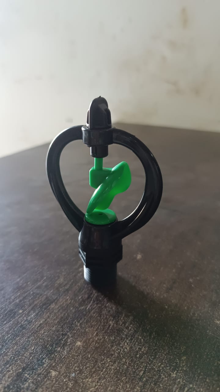 Rotating Irrigation Sprinkler Plastic Spray Nozzle, Butterflies Rain Shaped (1 Pc) - Springkart