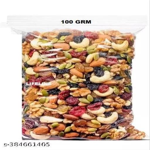 Lifeline 100GMS MIX DRY FRUITS Ready to eat | Breakfast Food | Healthy Food for your daily diet - Springkart