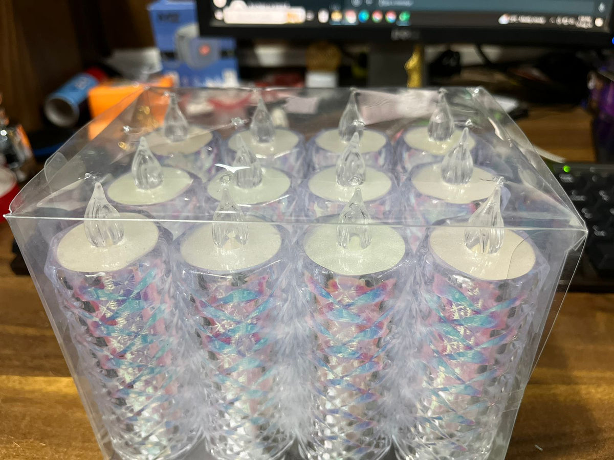 Festive Lighting for Any Occasion: 12 Pack LED Tealight Candles - Springkart