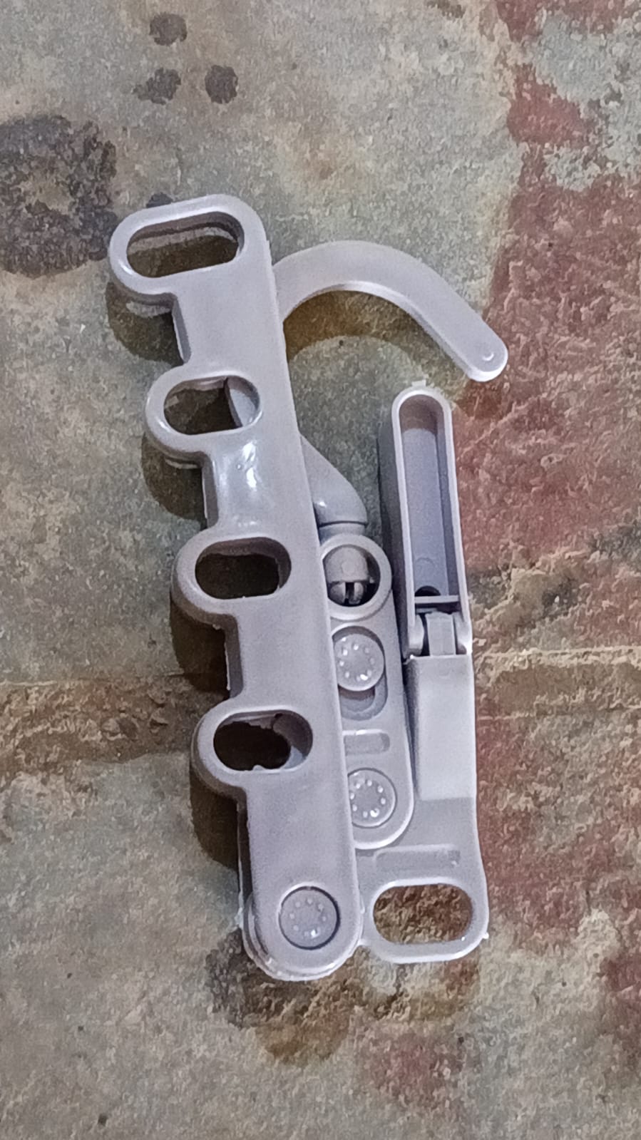 5 holes foldable clothes Hanger, travel clothes hanger, multifunctional clothes hanger, space-saving wall holder, clothes rack, robust clothes hanger for travel, indoors. - Springkart