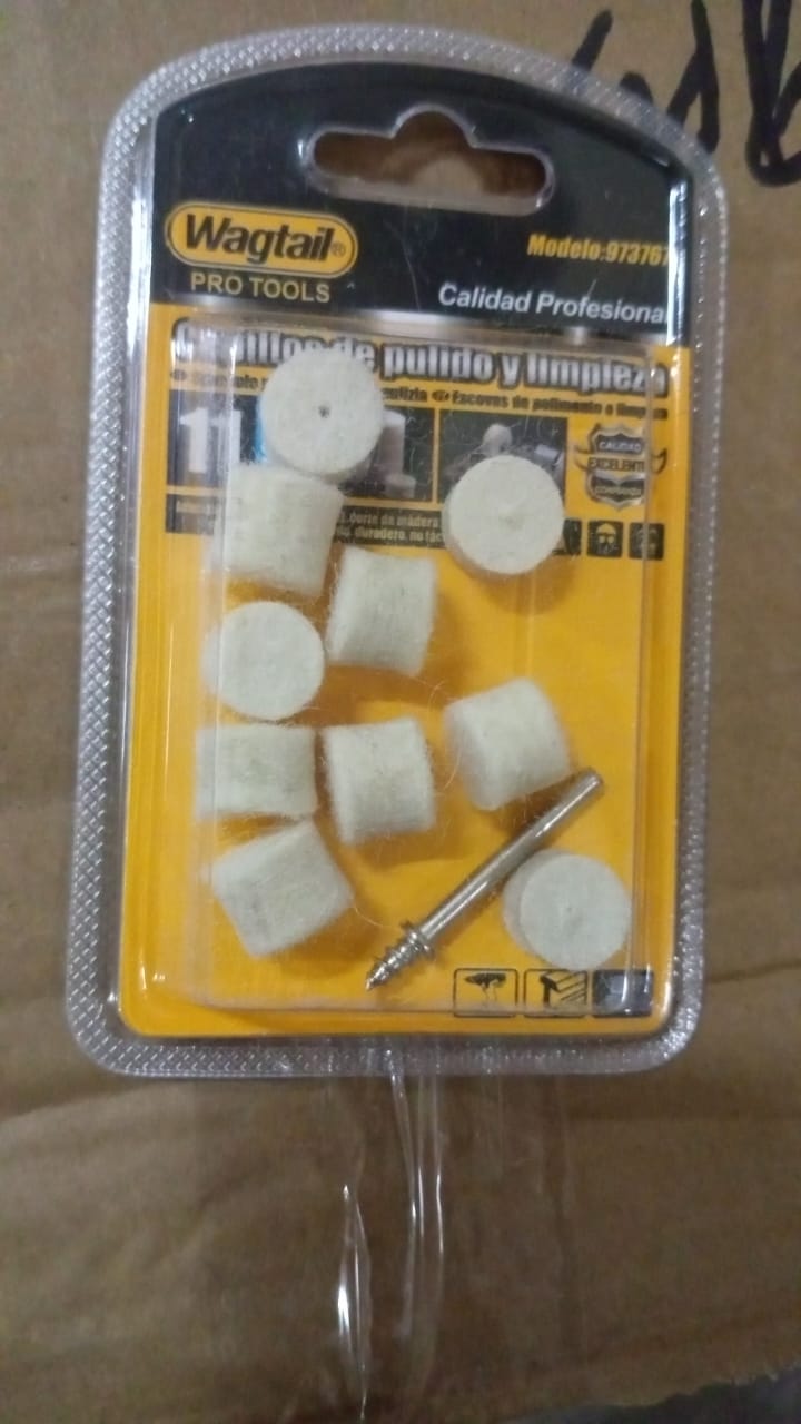 Rotary Tool Accessory Wool Felt Polishing Pad Felt (11 Pcs Set) - Springkart