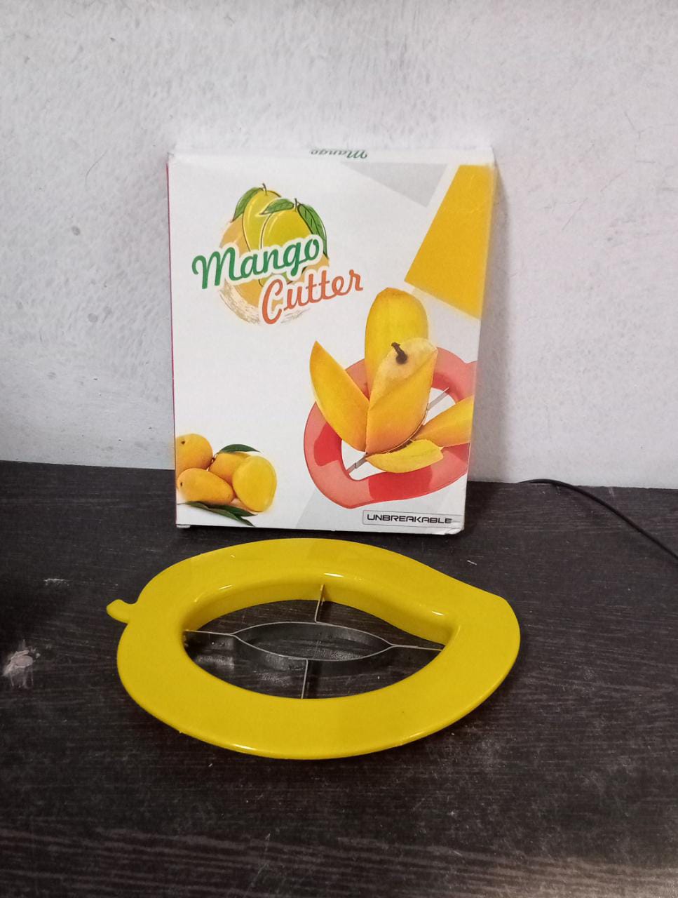 Mango Cutter Slicer Machine Tool Cutter With Sharp Blades Cutter Non Slip Handle ( 1pc ) - Springkart