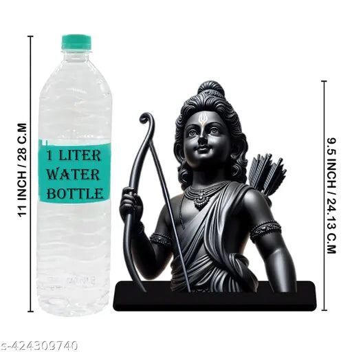 Ram Lalla Ayodhya Mandir 2d cutout Decorative Showpiece - Springkart