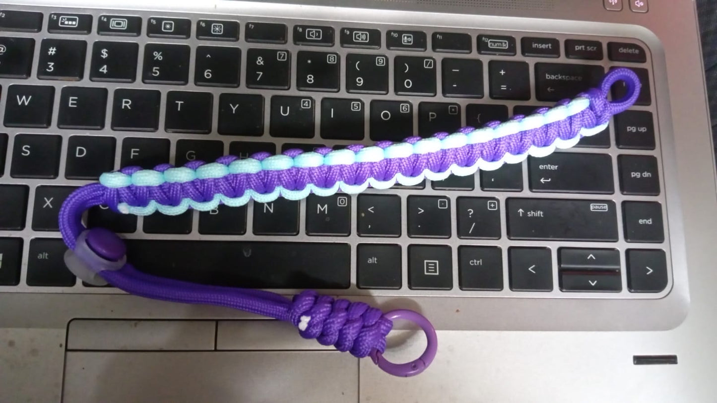 Multipurpose Adjustable Hand Wrist Strap Lanyardwith Cellphone, Phone Strap (1 Pc / 15 Inch / Multicolor) - Springkart