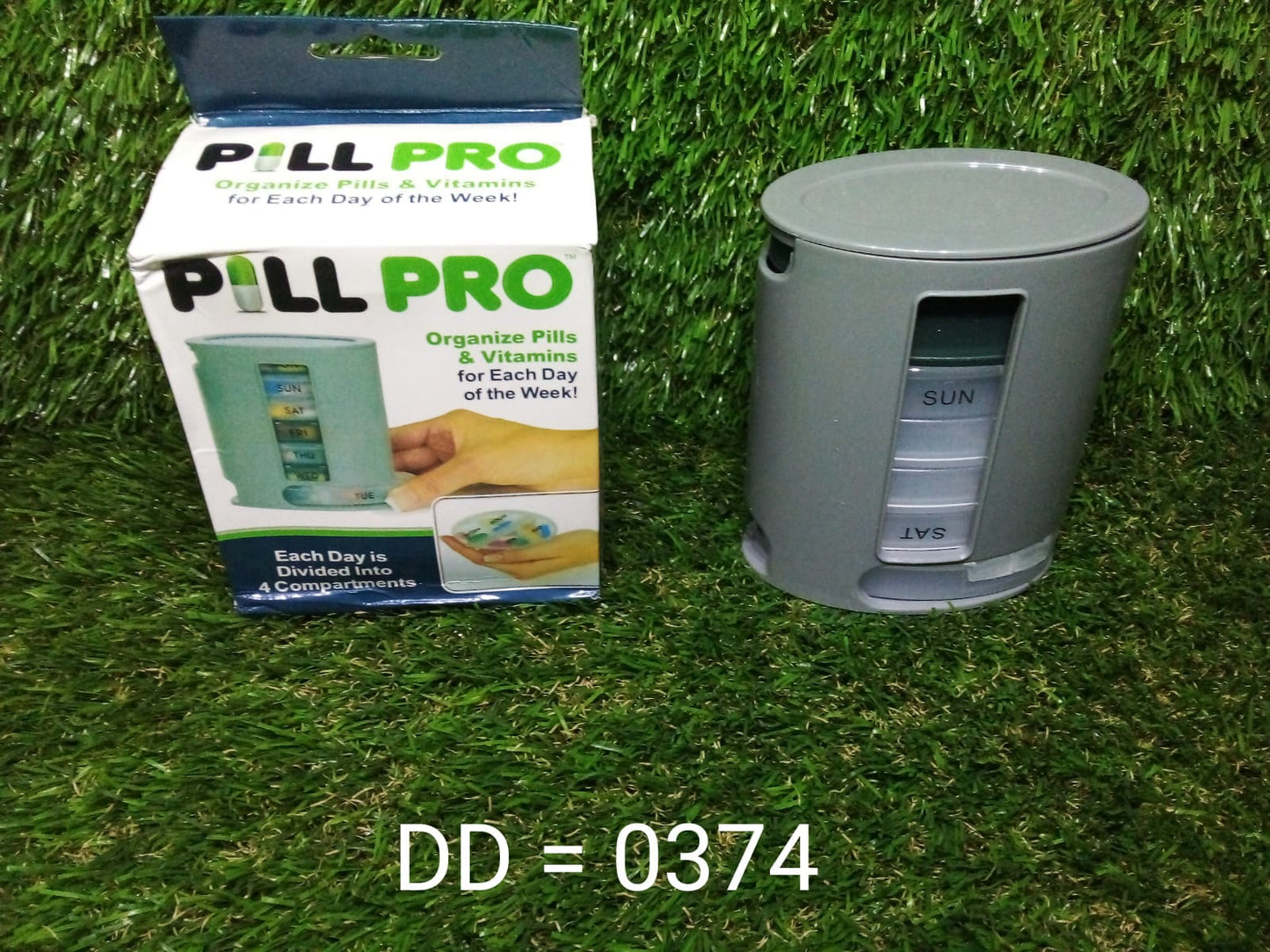 Pill Pro 7 Day Weekly Tablet Medicine Organizer Box - Springkart