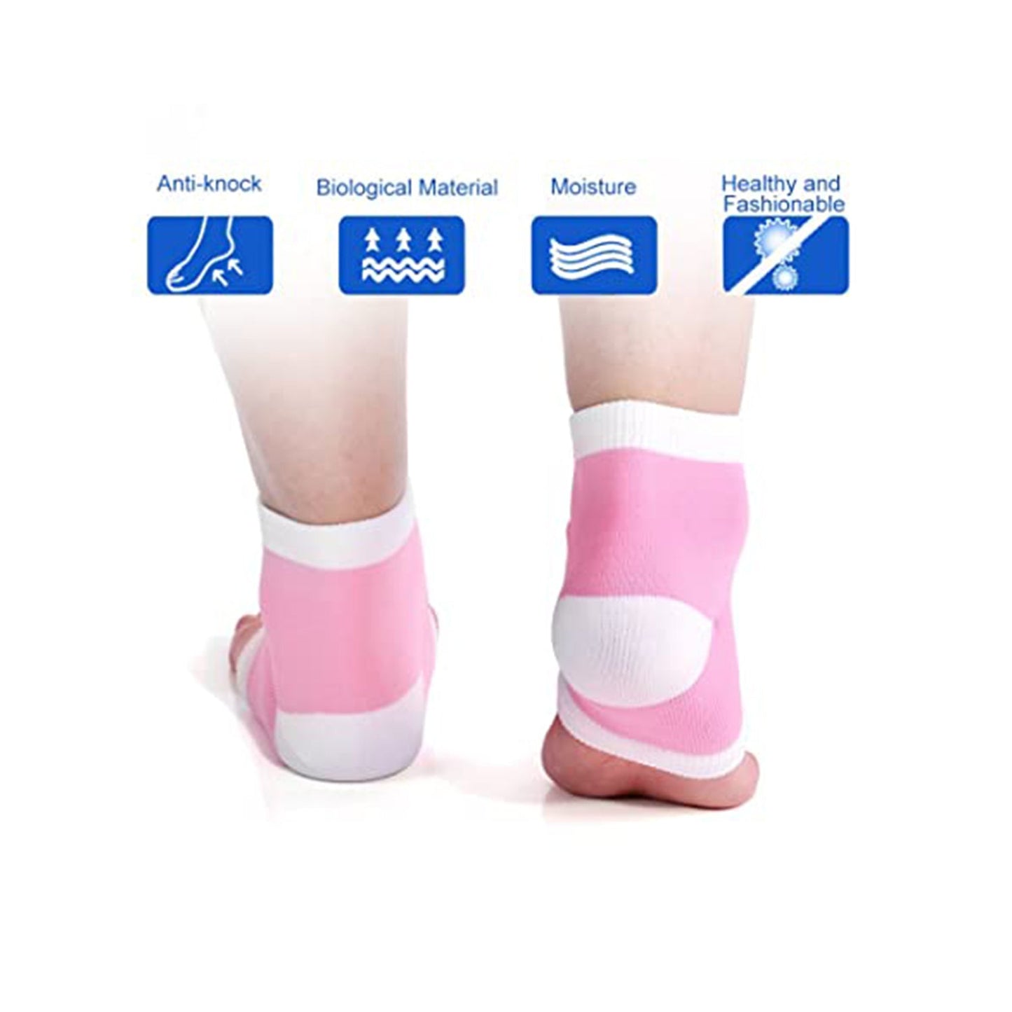 Open Toe Socks for Dry Hard Cracked Skin Moisturizing While You Sleep. - Springkart
