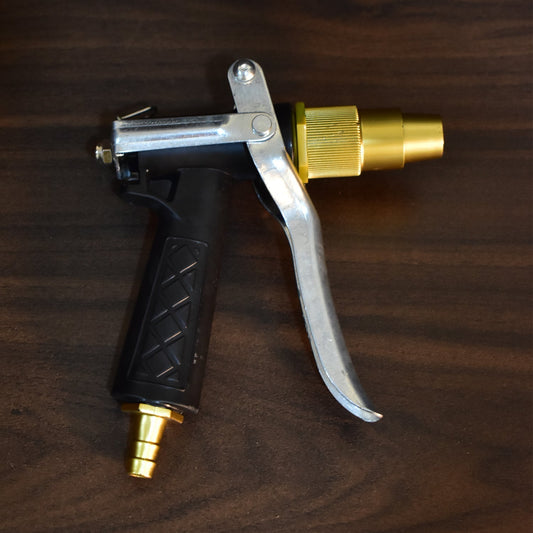 Durable Gold Color Trigger Hose Nozzle Water Lever Spray - Springkart