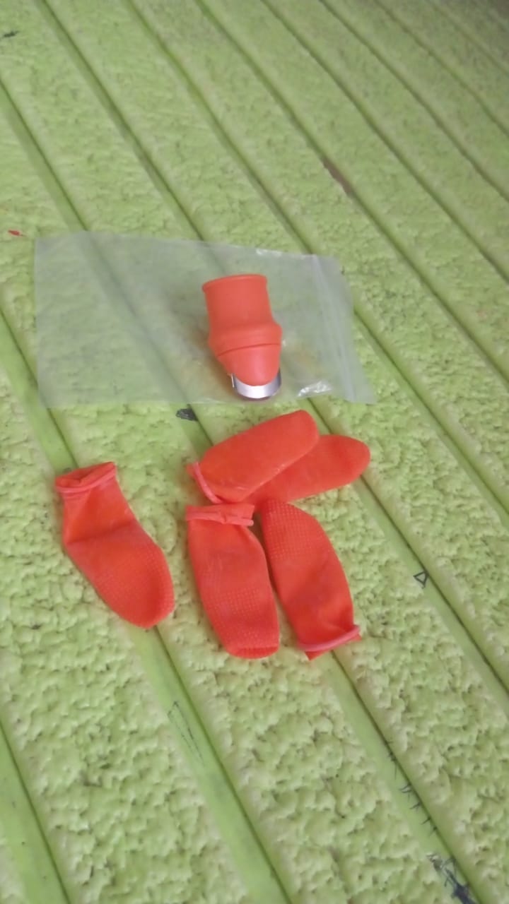 Thumb Knife 4 Finger Cutter Kitchen Knife Set (Set of 1) - Springkart