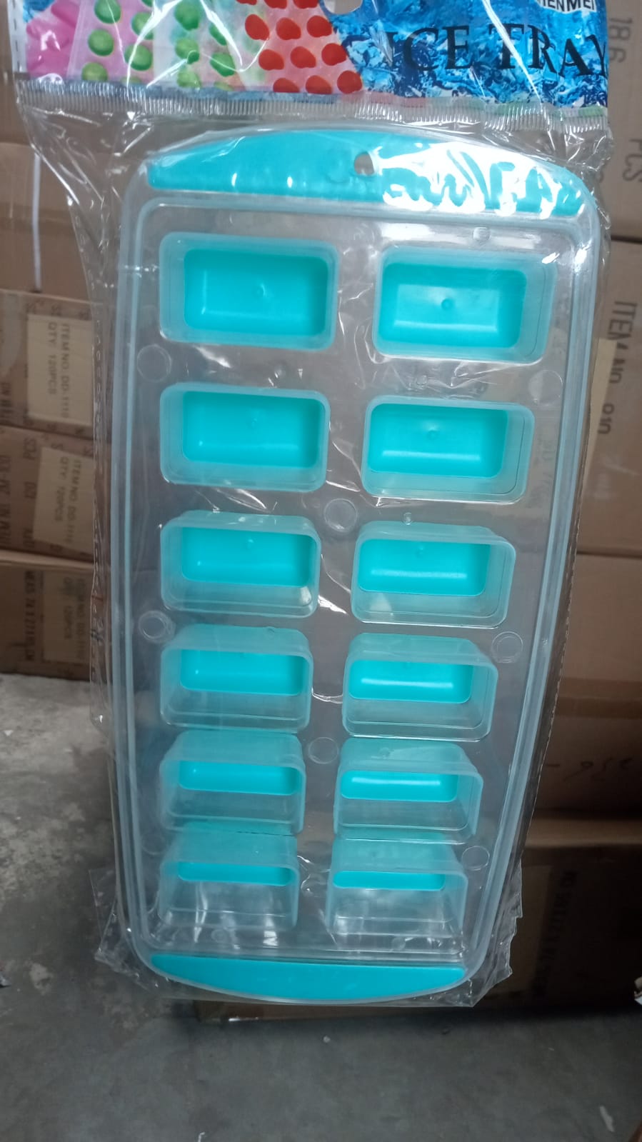 12-Grid Silicone Ice Cube Tray - Food-Grade Square Ice Maker, Easy Release Bottom - Springkart