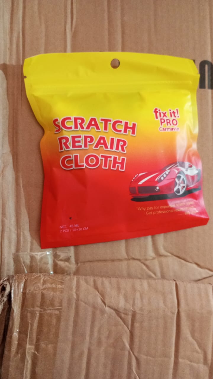 Nano Magic Car Scratch Remover Cloth, Multipurpose Scratch Repair Cloth, Cloth for Car Paint Scratch Repair, Easy to Repair Slight Scratches on the Surface Polishing Repeatable Use for All Kinds of Car (45 ML Repair Solution, 2 Gloves, 2 nano Cloth) - Springkart