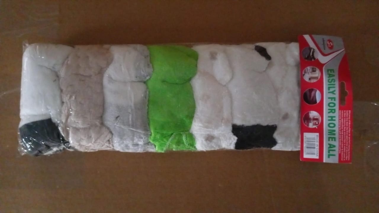 Cotton Hand Towel Microfiber wash Basin Hanging Hand Towel Napkin Microfiber Cloth Cartoon Kitchen Accessories, Travel Friendly | Home & Kitchen Use ( 7 pcs Set ) - Springkart