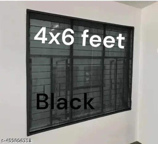 Best High quailty Window Mosquito net 4X6 BLACK - Springkart