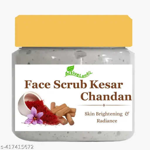 Activeland Coffee scrub , Kesar chandan scrub for skin 100 gm each - Springkart