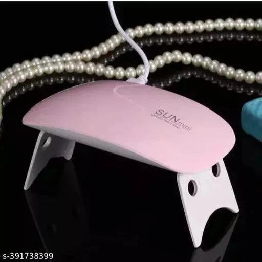 Mini Foldable Nail Lamp, Nail Polish Dryer Curing Lamp Light Portable, - Springkart