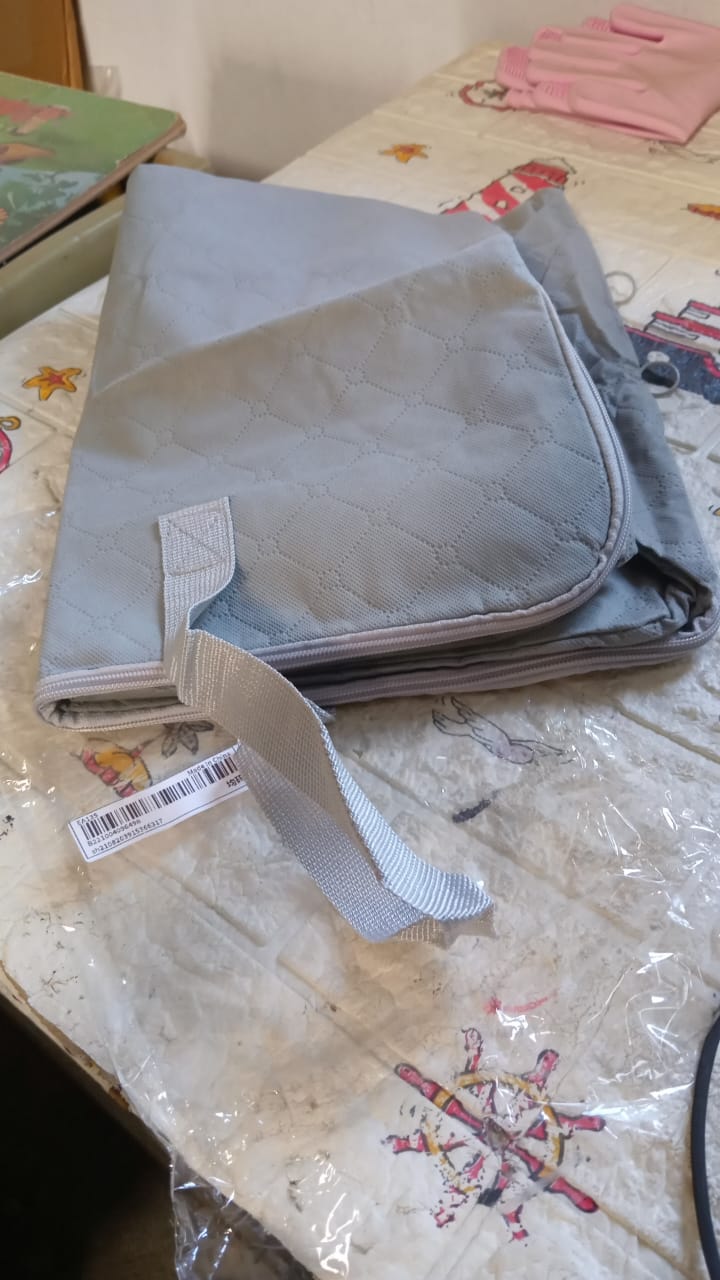 Multi-Purpose Large Capacity Bag, Heavy Duty Large Bag with Zip Closure, Bags Women Grocery Shopping Bags with Handles for Outdoor Travel, Home Improvement - Springkart