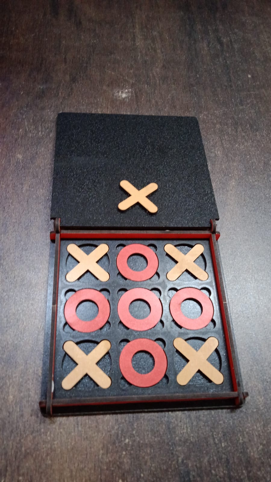 X & Zero Wooden Board Game (1 Set) - Springkart