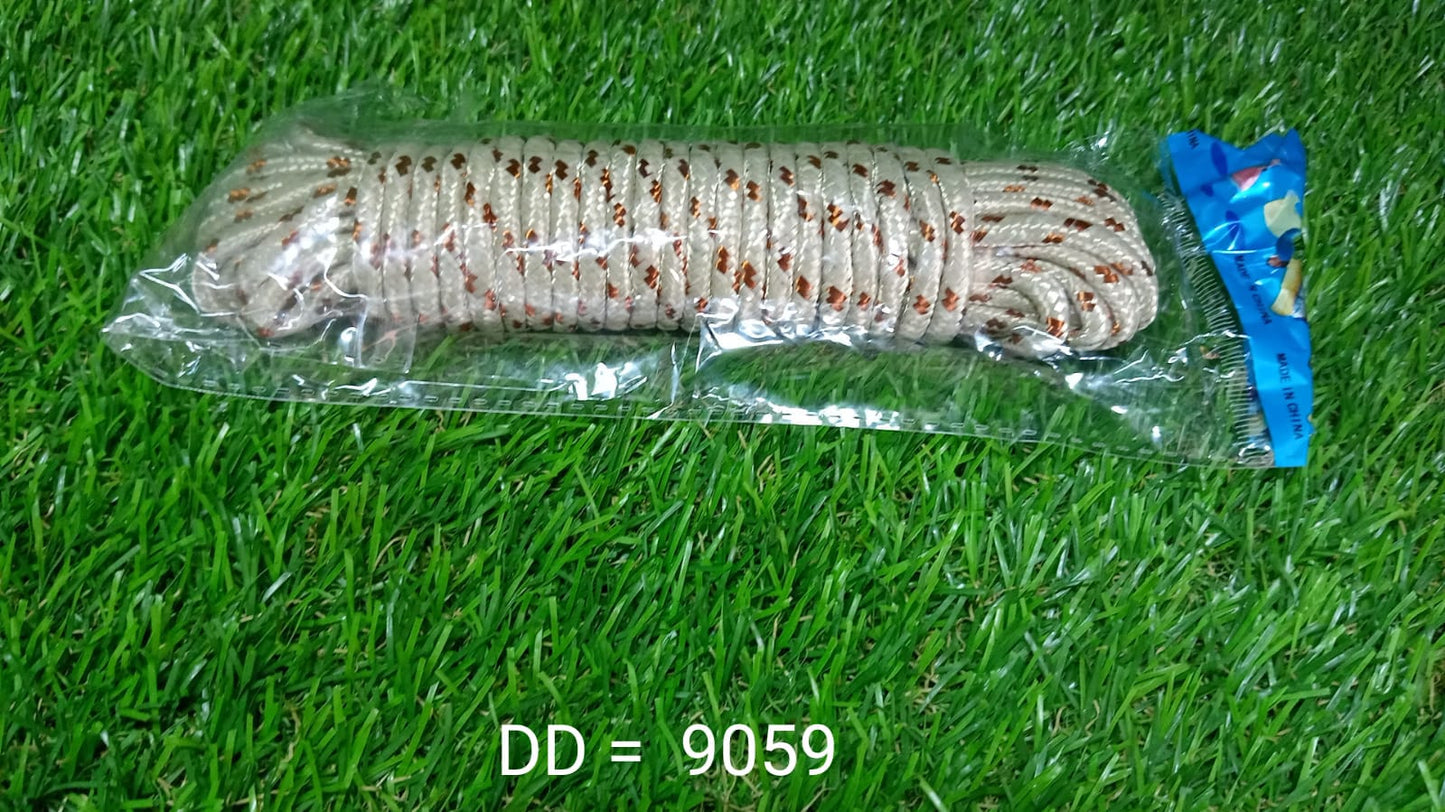 10 Meter Heavy Duty Laundry Drying Clothesline Rope Portable Travel Nylon Cord Sturdy Clothes Line for Outdoor, Camping, Indoor, Crafting, Art Projects - Springkart