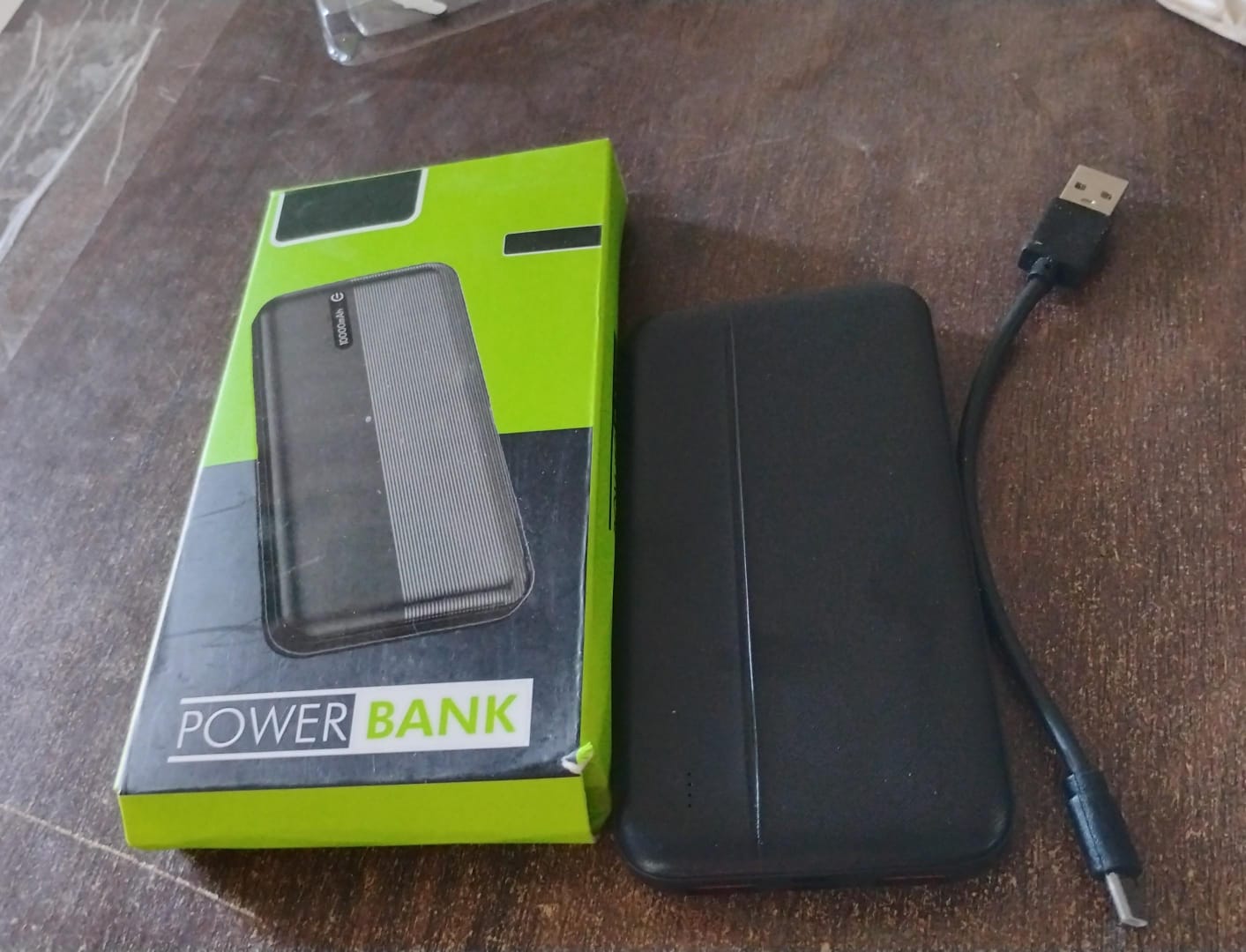 Lithium-Polymer, 2 USB Output, Power Bank, 10000mAh (1 Pc) - Springkart